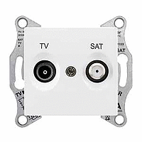 

Sedna TV/SAT розетка оконечная белый SDN3401621