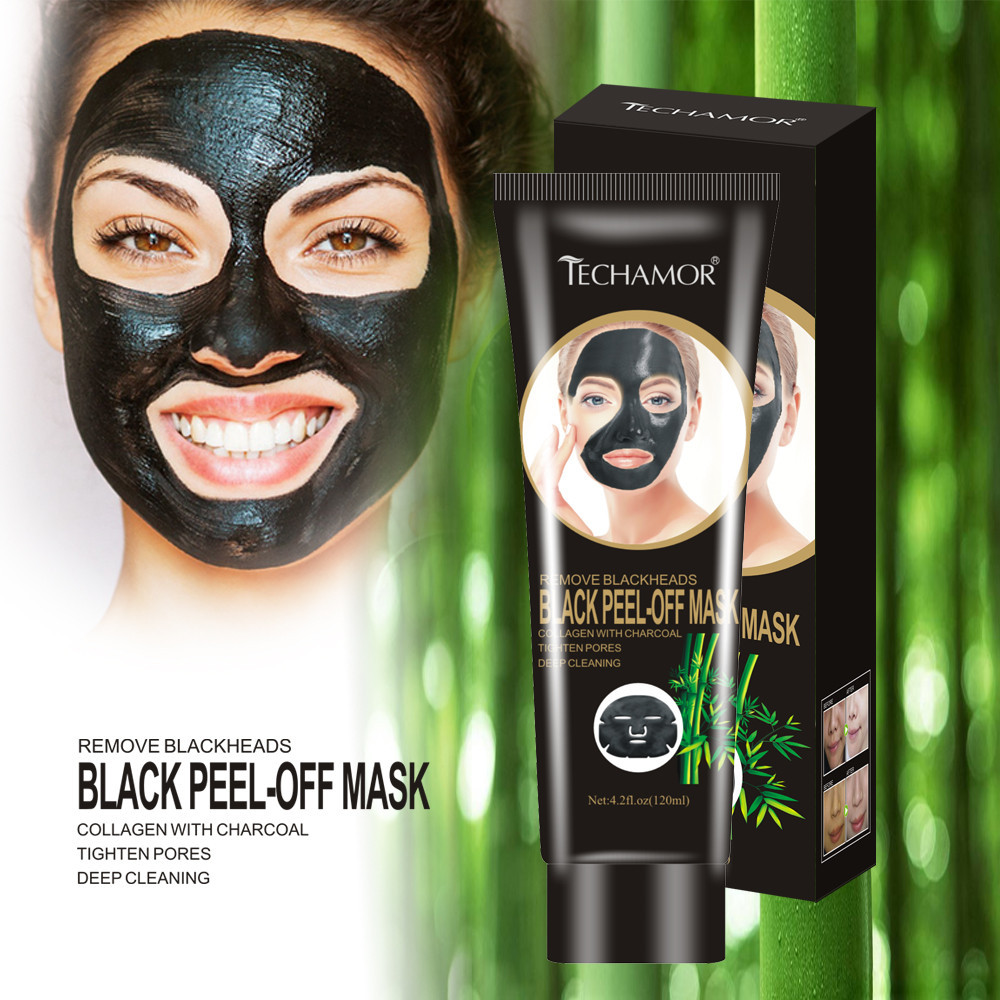 Черная тканевая маска с углем для очищения кожи dr althea pore control charcoal mask