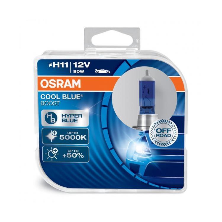 

Галогенная лампа Osram H11 COOL BLUE Boost 12V Германия(2шт)