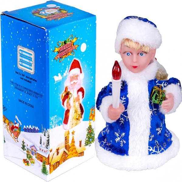 

Игрушка механич. «Снегурочка» (музыка pуc. + качание руками)