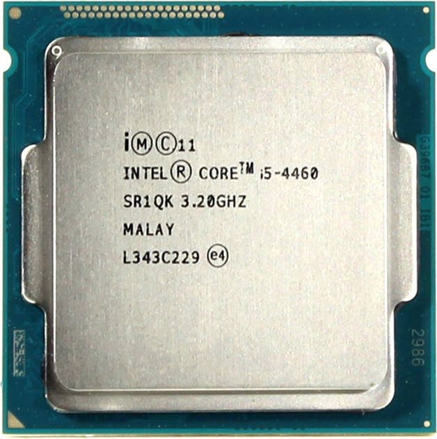 

Процессор Intel Core i5-4460 3.20GHz/6M/5GT/s socket 1150 б/у