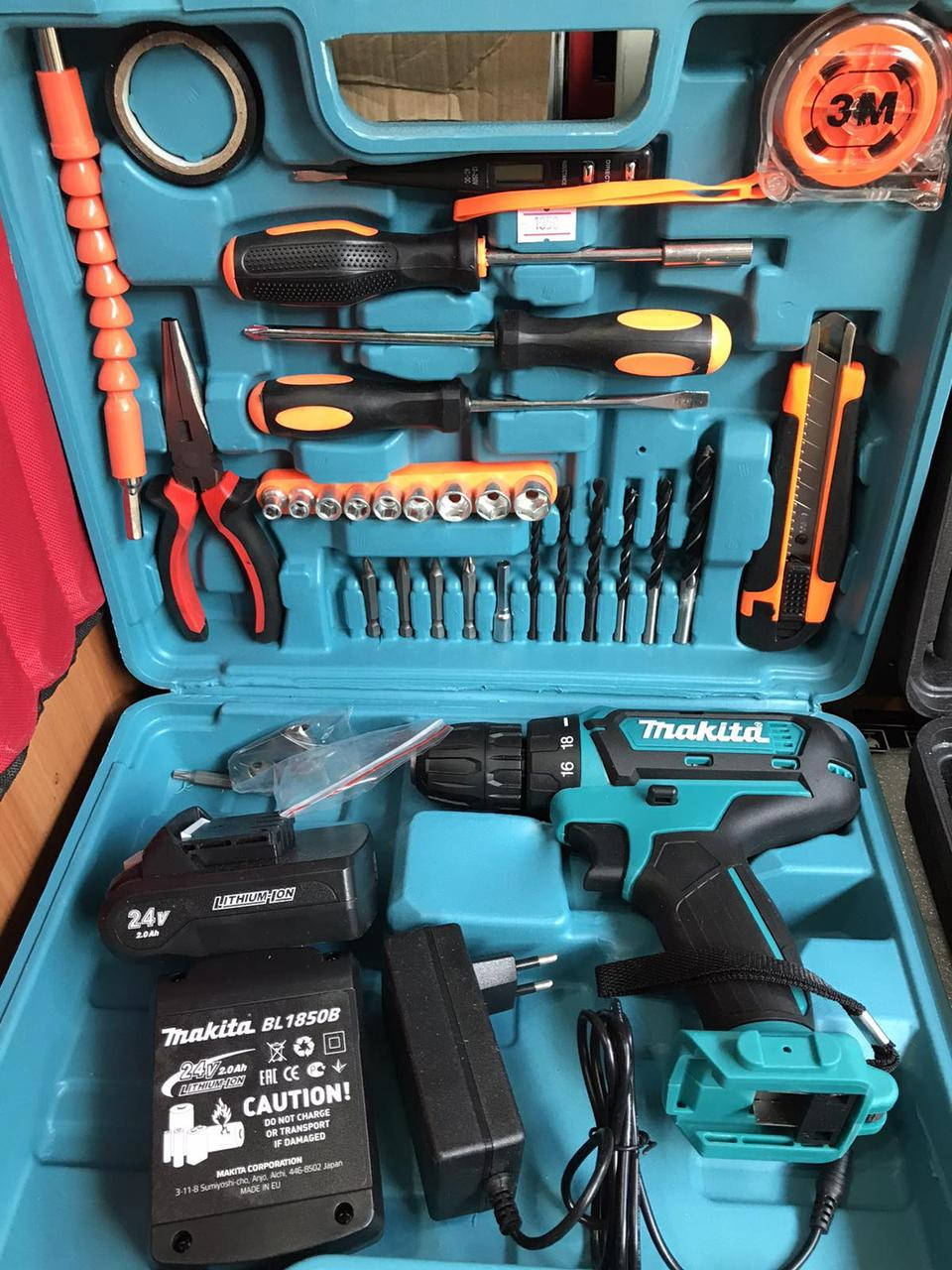 

Аккумуляторный шуруповерт Makita DF482 24V 2а