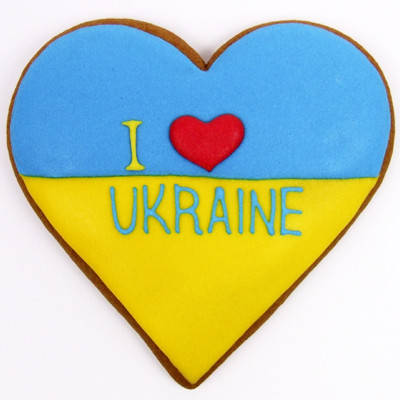 

Сердце "I love Ukraine"