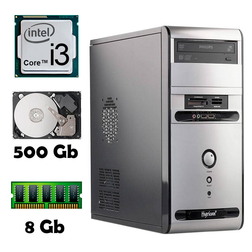 

AlphaPC (i3 2100 • 8Gb • 500Gb) R2-T001