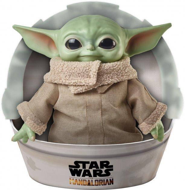 

Малыш Йода Грогу Бэби Mattel Star Wars Grogu Plush Toy Фигурка GWD85 из сериала Звездные войны: Мандалорец