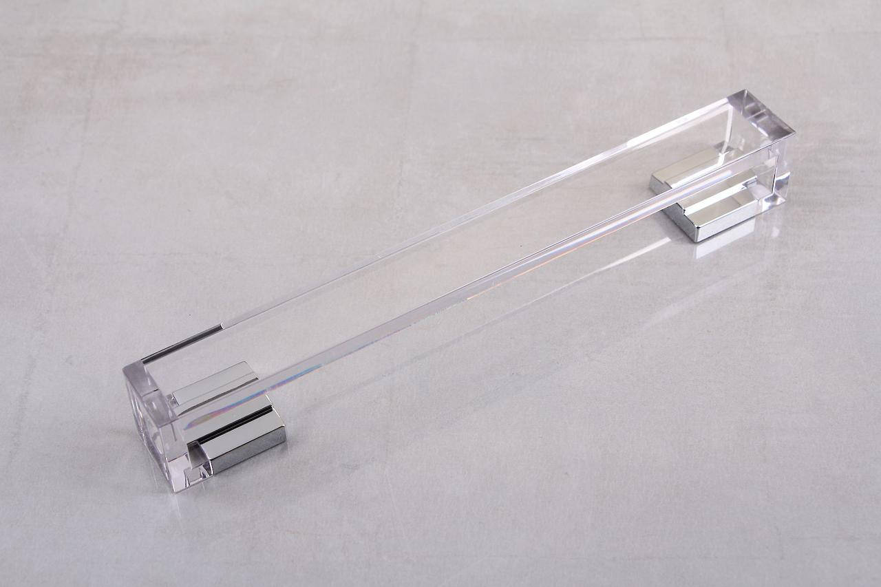 

Мебельная ручка Poliplast РП-32/160 акриловая прозрачная