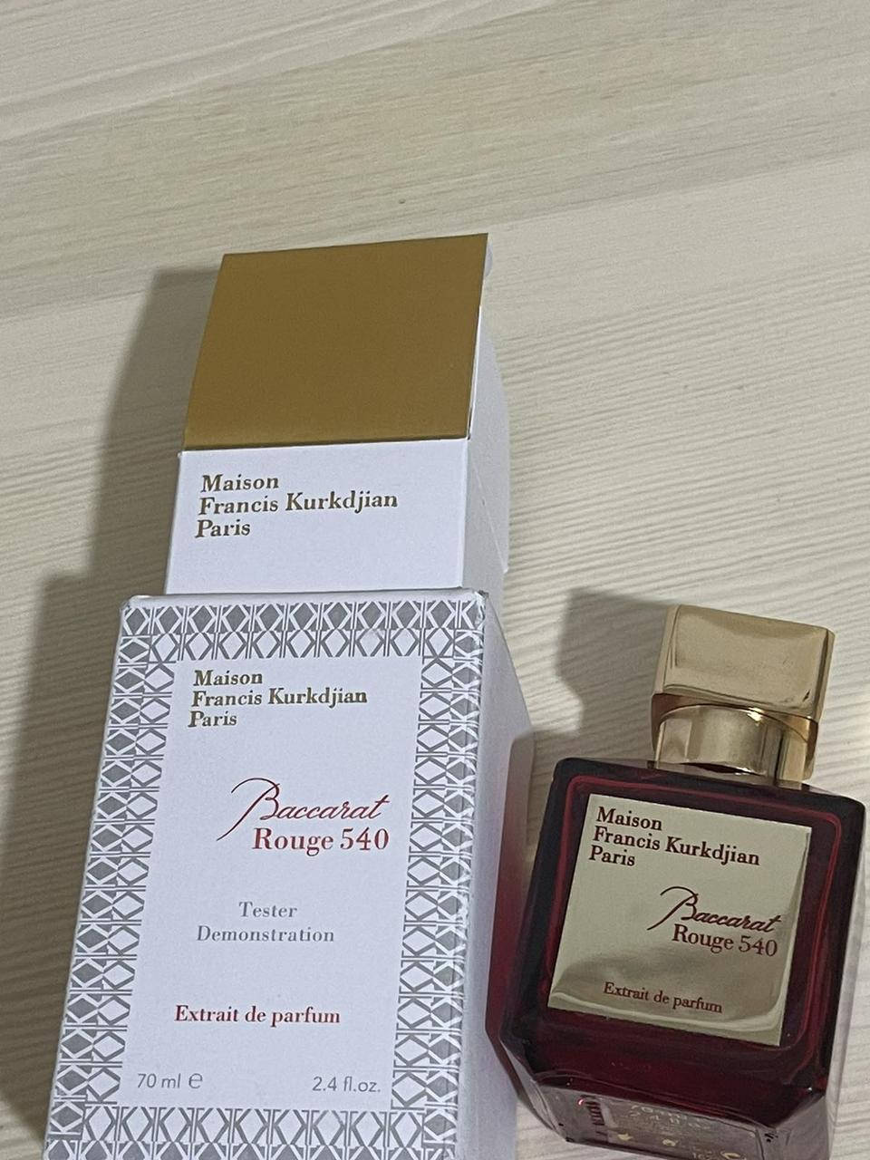 

Парфюмированная вода Maison Francis Kurkdjian Baccarat Rouge ТЕСТЕР Made in UAE бакарат руж