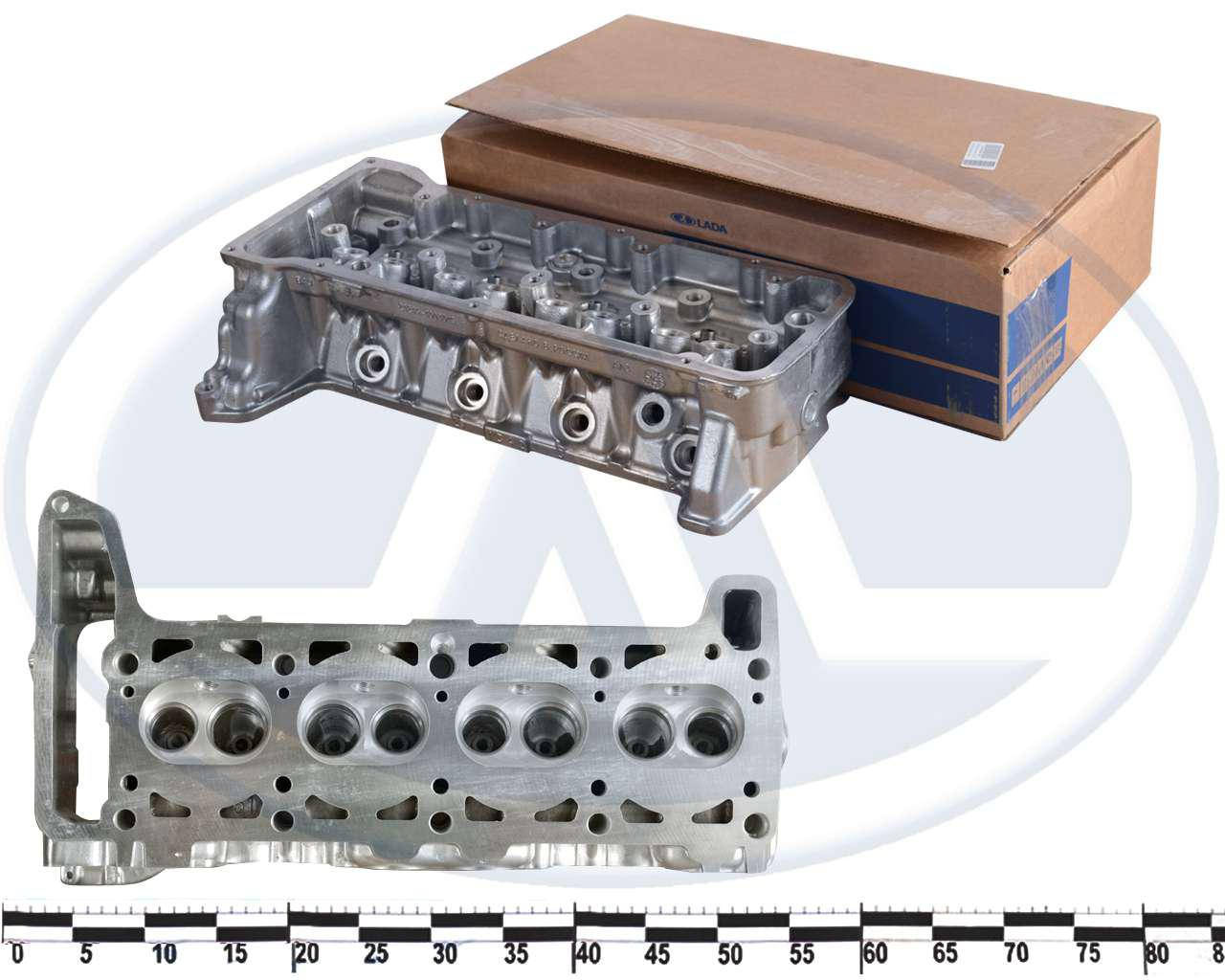 

Головка блока цилиндров ВАЗ 21043, 21073 инж. 1,5-1,6л. 8кл. (направляющие клапанов, седла) (без отверстия под
