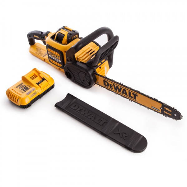 

Пила цепная аккумуляторная DeWALT DCM575X1/ ДеВольт ДСМ575Х1 с аккумулятором и зарядным устройством