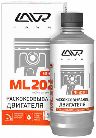 

Раскоксовывание двигателя LAVR Engine carbon cleaner для двигателей более 2-х литров 185мл Ln2504