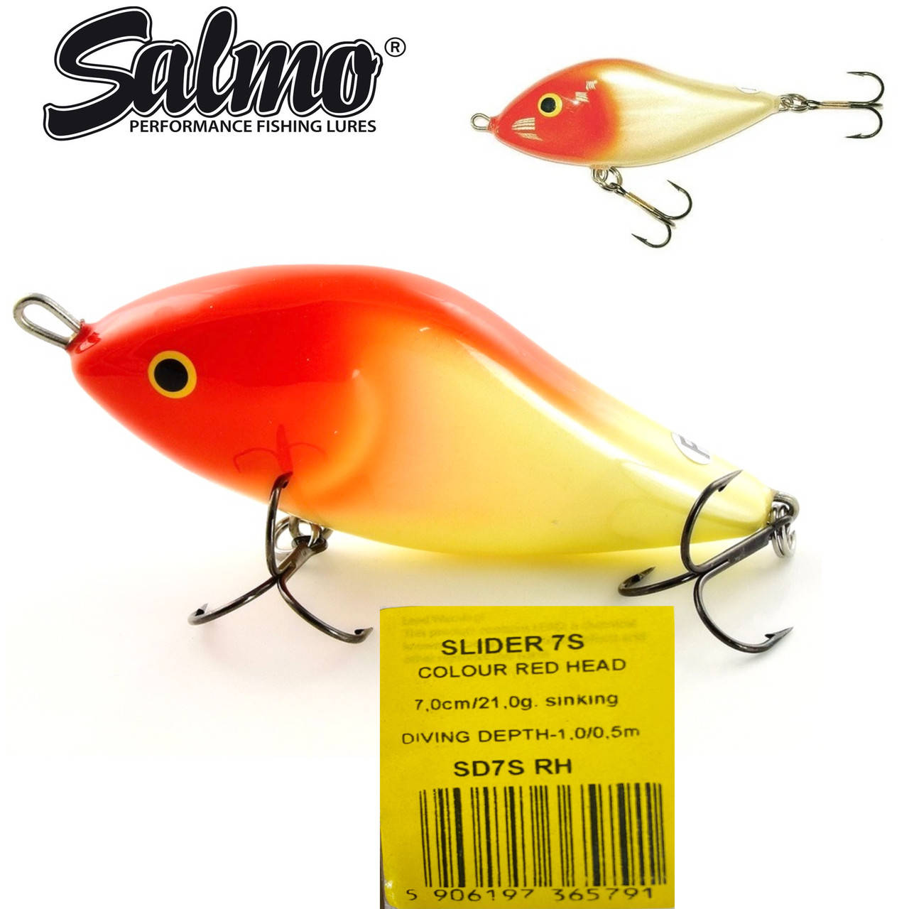 

Воблер Salmo Slider 7F/S (Польша)