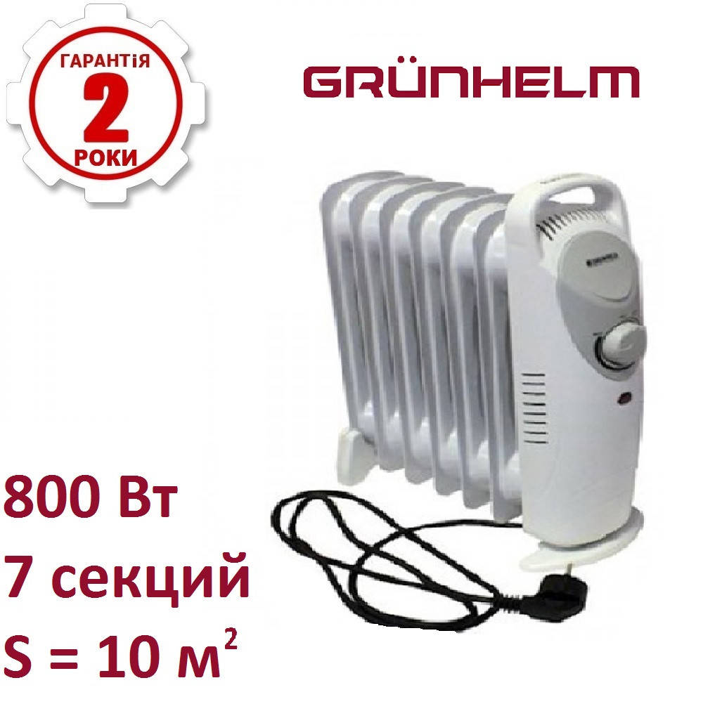 

Масляный обогреватель Grunhelm GR-0708 MINI