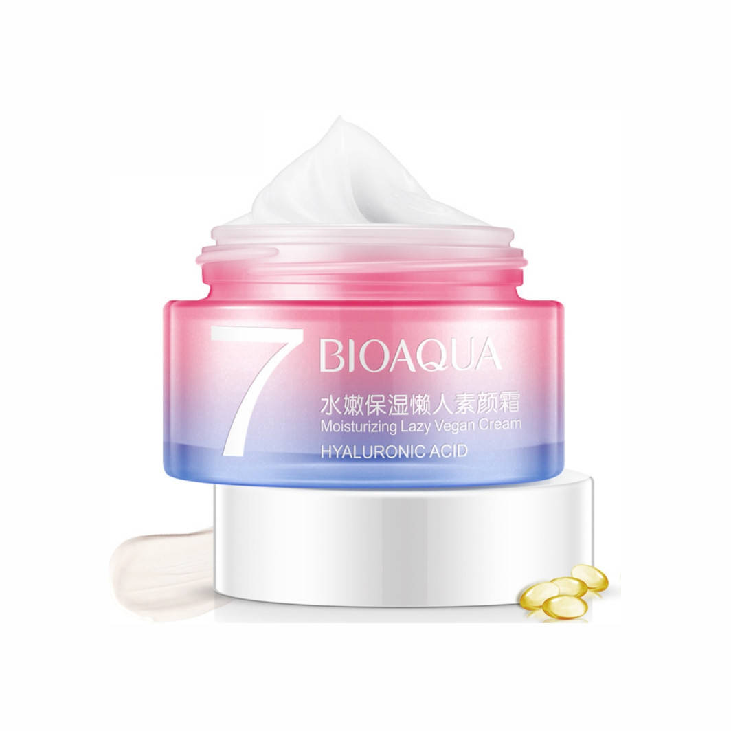 

Легкий крем для лица Bioaqua Hyaluronic Acid Lazy Vegan 7