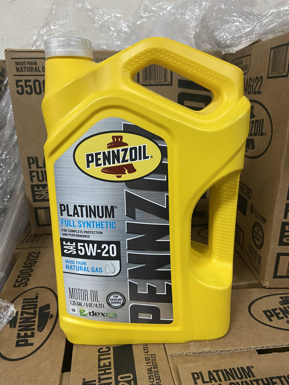 

Моторное масло Pennzoil Platinum SAE 5W-20 ILSAC GF-5 Chrysler MS-6395 GM FORD (4.73л.) USA 550046122