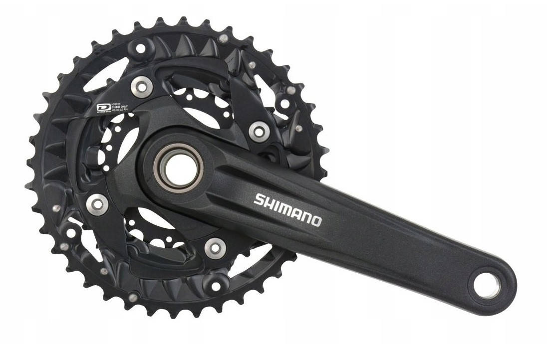 

Шатун L175мм 22-30-40Т SHIMANO Deore FC-MT5003 без каретки, с интегр.осью.