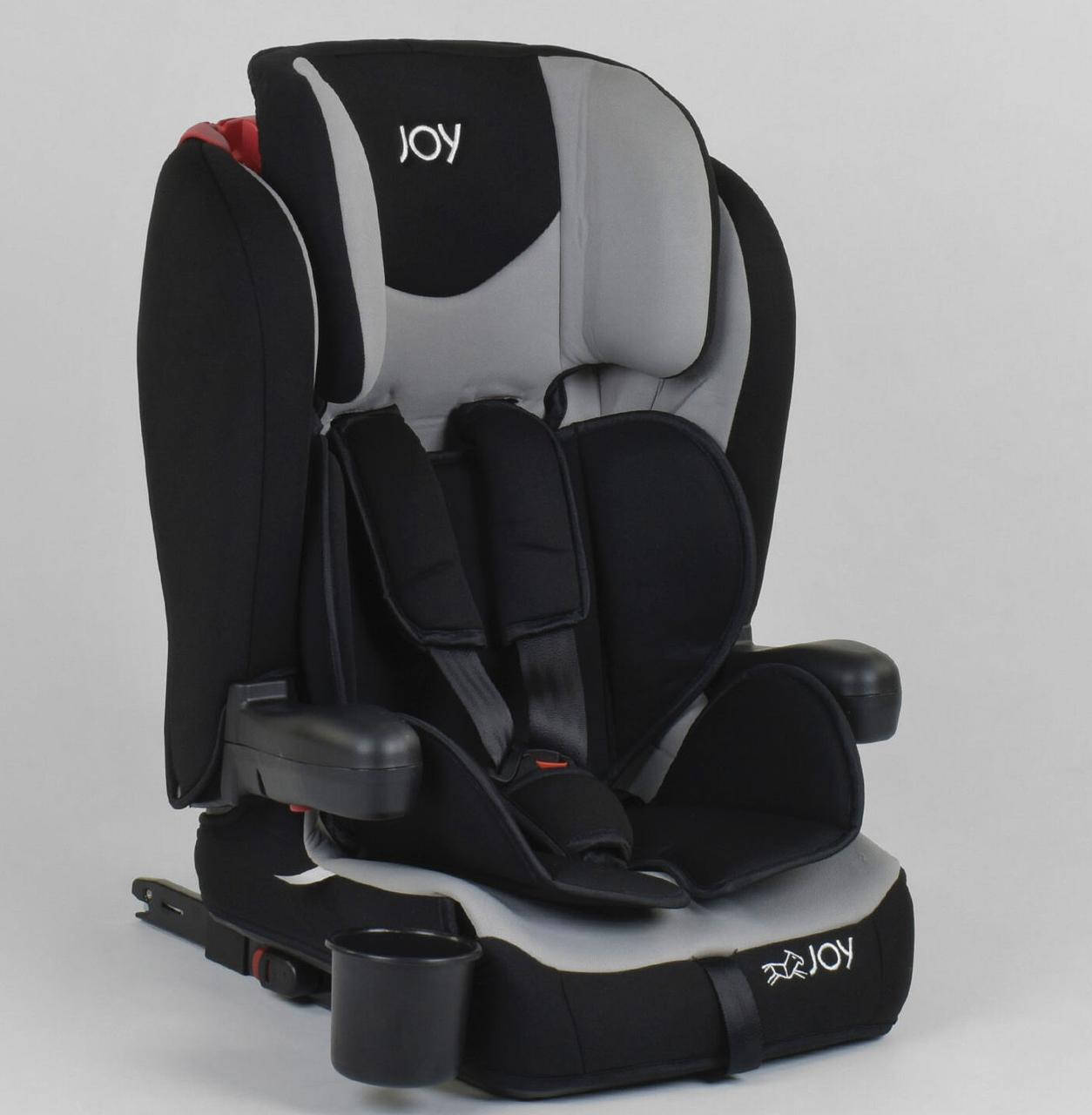 

Автокресло складное JOY Isofix от 9 до 36 кг, серый