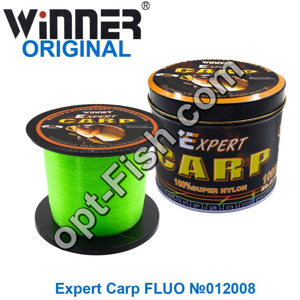 

Леска Winner Original Expert Carp FLUO №012008 1000м 0,32мм *