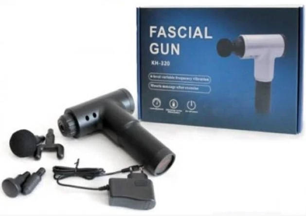 

Массажер - Портативный ручной массажер для тела Fascial Gun HG-320 Health Мышечный / CY801