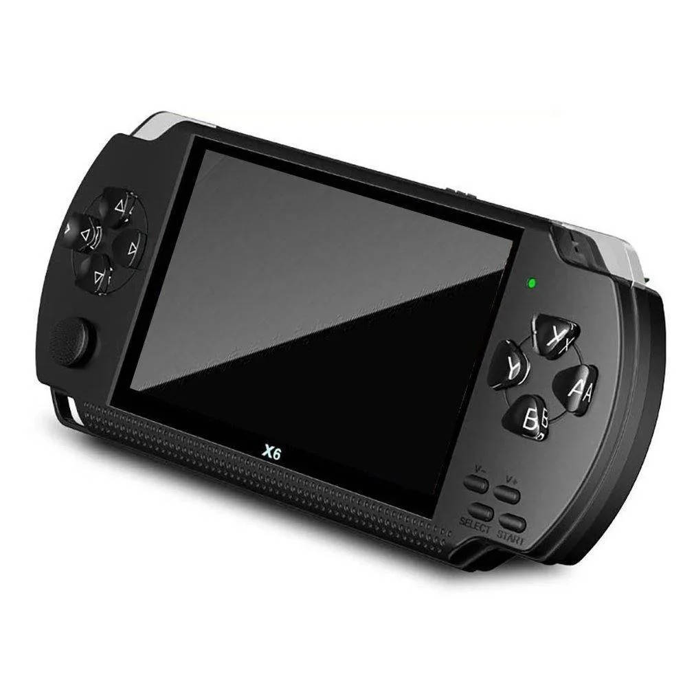 

Портативная игровая приставка PSP X6 компактная игровая консоль