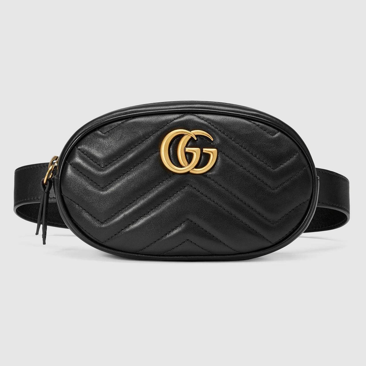 

Поясная сумка Gucci Marmont black, Черный