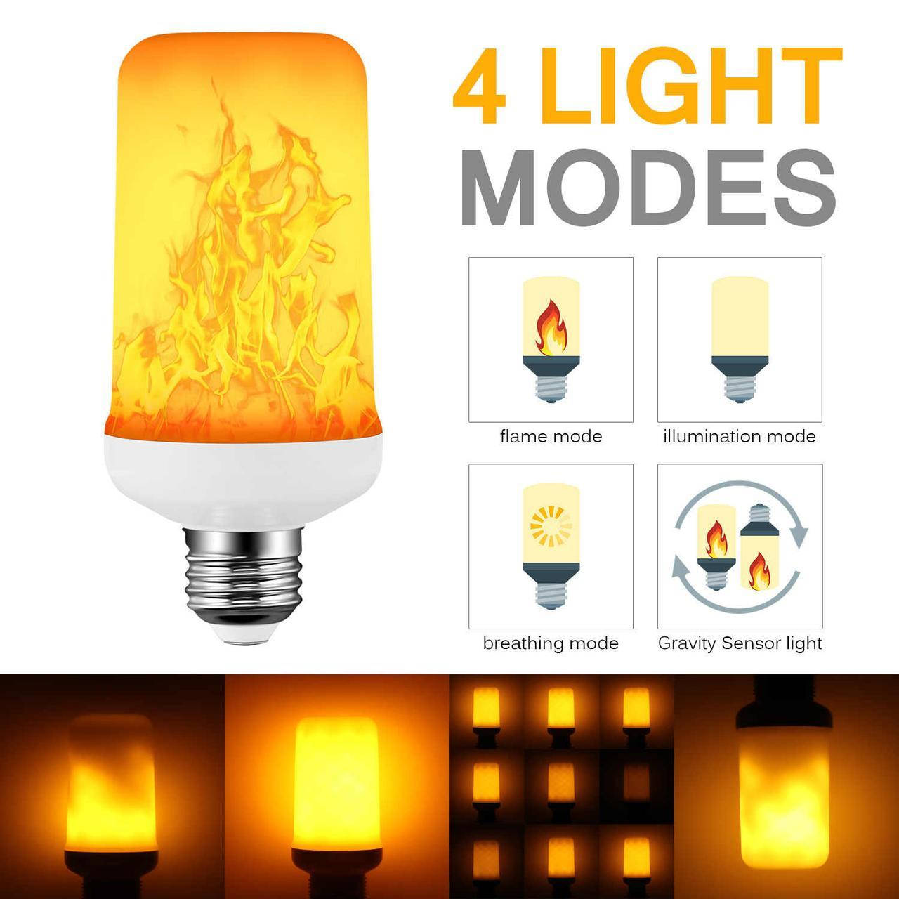 

Лампа LED Flame Bulb А + с эффектом пламени огня E27- Новинка! Мега цена