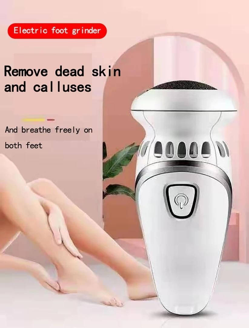 

Электрическая пемза для ухода за пятками Callus remover vacuum. Электрическая машинка для чистки пяток, ног.