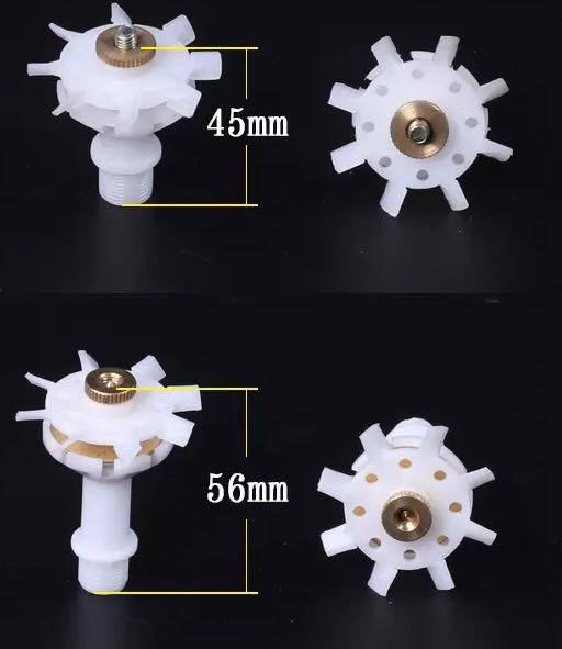 

Наконечник распылителя для мотоопрыскивателя бензоопрыскивателя 3W650 и 3WF3 с мелкой резьбой 45 мм и 55 мм.