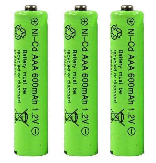 

Аккумулятор AAA 1.2V 600 mAh Ni-Cd