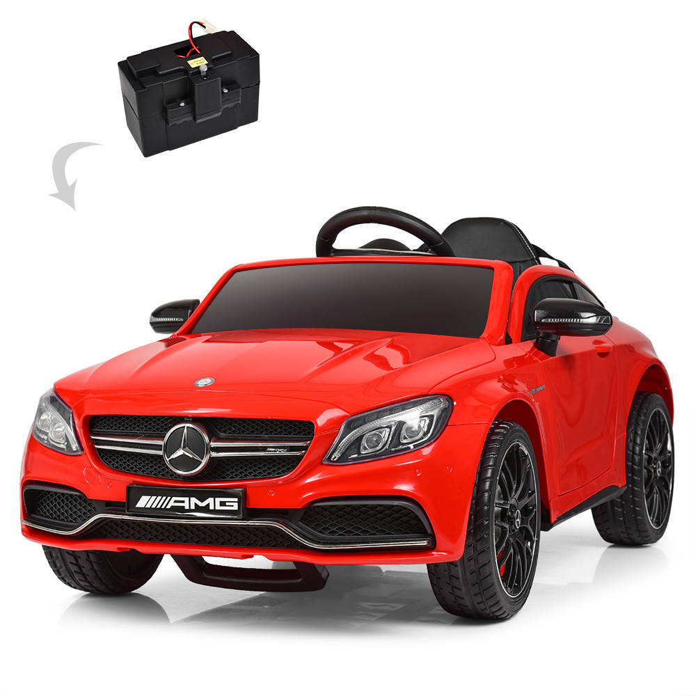 

Детский электромобиль Mercedes (2 мотора по 45W, MP3,USB,TF)Bambi M 4010EBLR-3 Красный