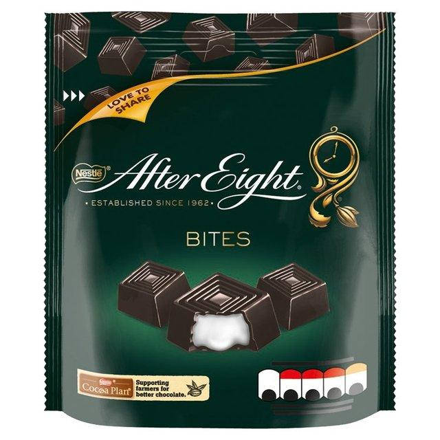 

Шоколадные мятные конфеты After Eight Bites 107 g