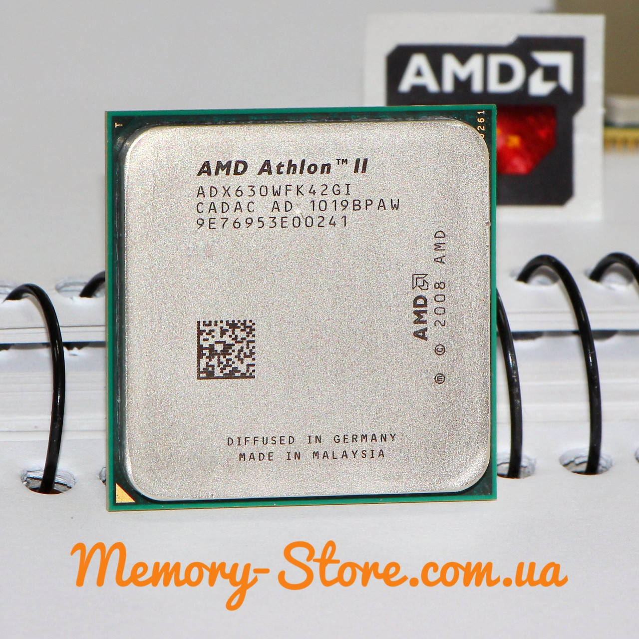 

Процессор AMD Athlon II X4 630 2.8GHz, 95W + термопаста GD900