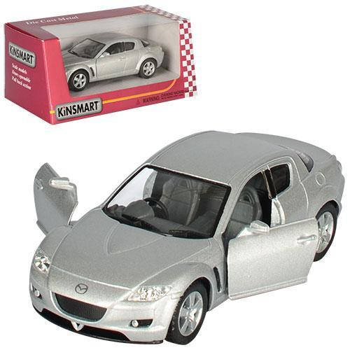 

Машина метал. "Kinsmart" Mazda RX-8,в кор-ці,16х8,5х7,5см №KT-5071-W(24)(96)