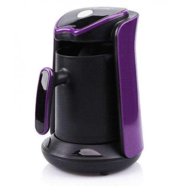 

Кофеварка электрическая турка Haeger HG-102S Black/ Рurple