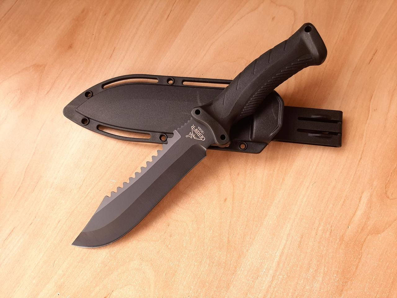 

Нож охотничий туристический тактический Gerber 1858А, Черный