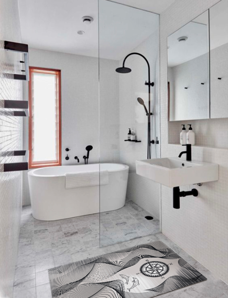 

Коврик в ванную комнату ТМ ARTIMAT 55*80см LUX SOFT MATERIAL В-18