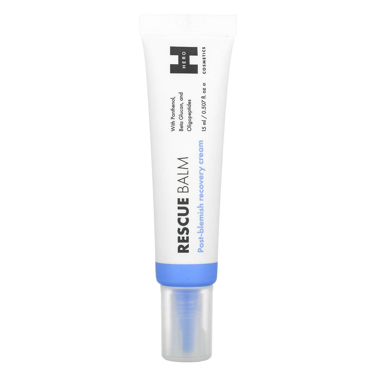 

Hero Cosmetics, Rescue Balm, Post Blemish Recovery Cream, 0.507 fl oz (15 ml)