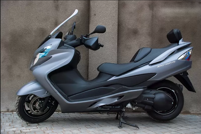 

SUZUKI SKYWAVE 400 LMTD ABS (новый) серый металлик