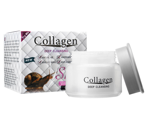 

Коллагеновый крем для лица с муцином улитки Snail Collagen, 80g