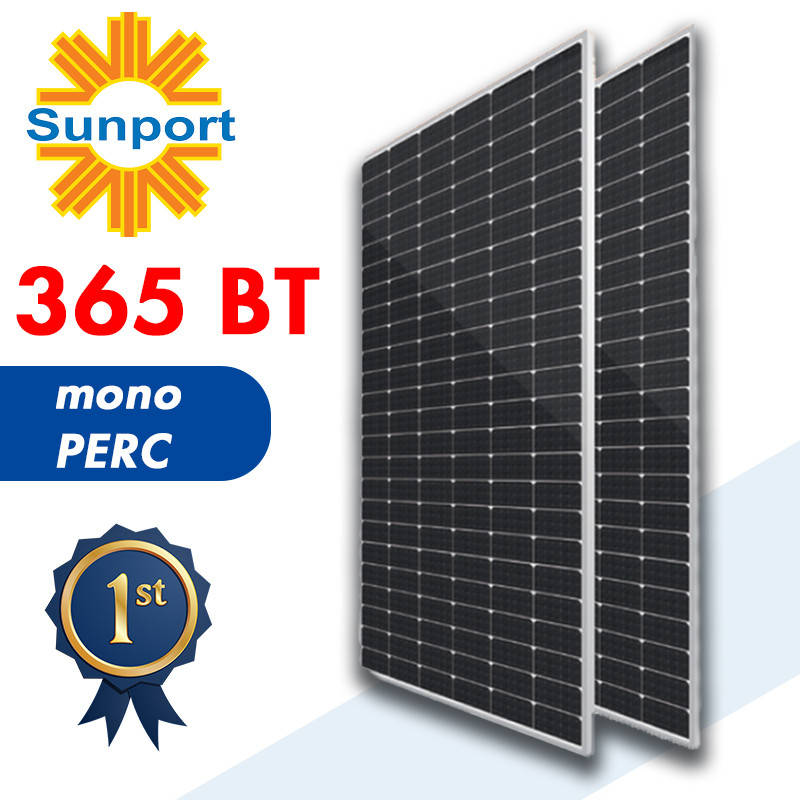 

Sunport Power 365 W солнечная панель монокристаллическая Mono Half-Cell SPP365M72MWT 365 Вт