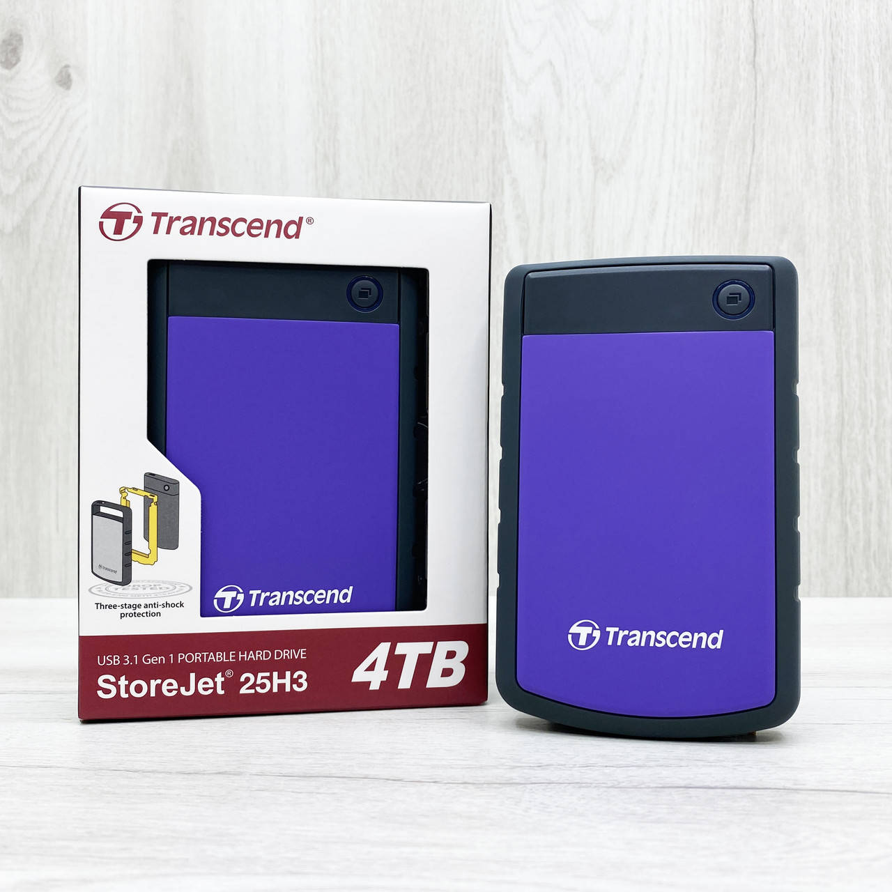 

Внешний жесткий диск Transcend StoreJet 25H3 4TB (TS4TSJ25H3P)