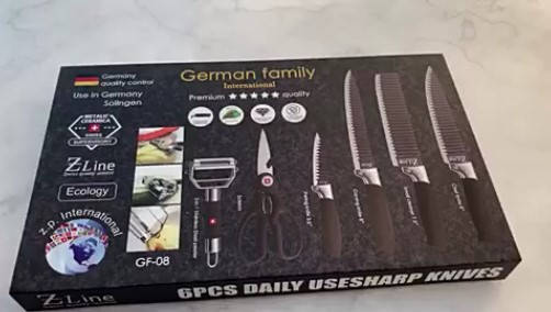 

Набор ножей 6 предметов German Family GF-08