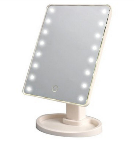 

Настольное зеркало для макияжа SUNROZ с LED подсветкой 16 светодиодов