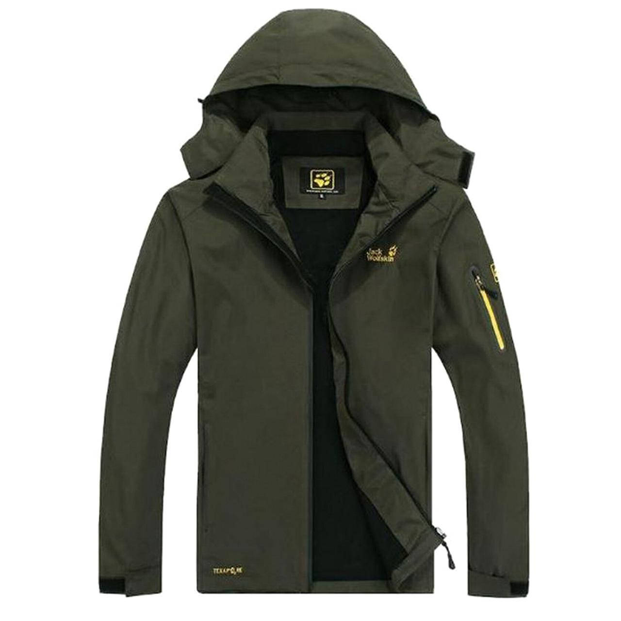 

Куртка Jack Wolfskin Осенняя Оливковая Р. XS - 4XL