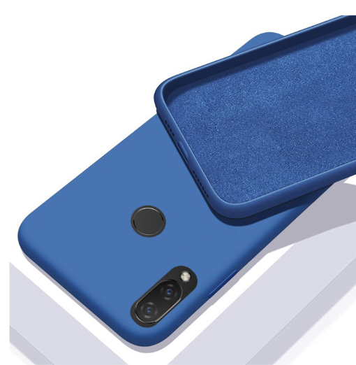 

Чехол Silicone Case для Xiaomi Redmi Note 7 Blue синий (ксиоми сяоми редми нот 7)