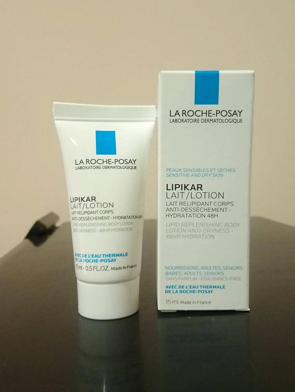 

Молочко увлажняющее для тела La Roche-Posay Lipikar Lait 15 мл с рождения до 09.21