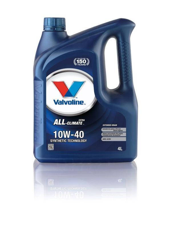 

Моторное масло Valvoline ALL Climate 10w40 полусинтетика 4л