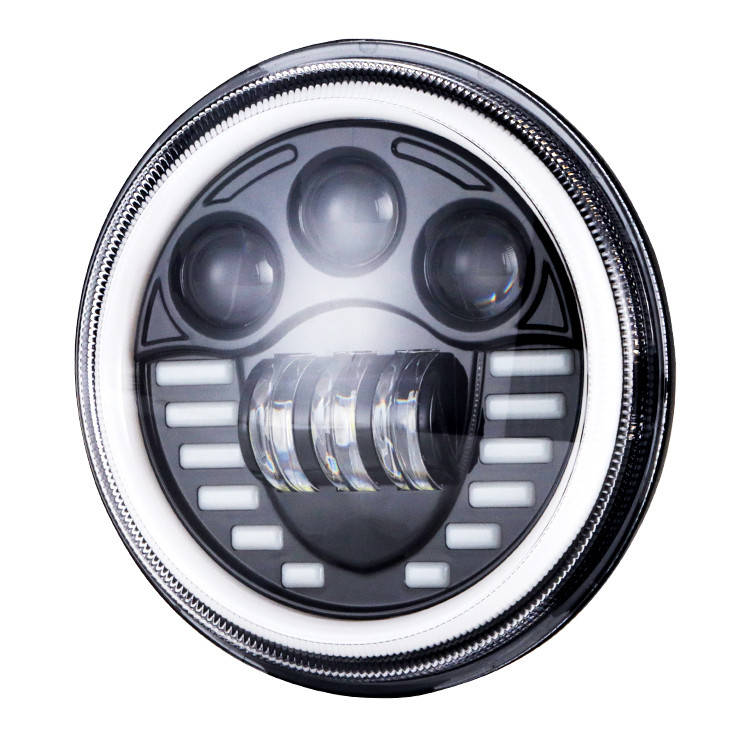 

LED фара главного света 65W ближний, дальний, ходовые огни 7 дюймов. Фары на Ниву, Ваз 2101, Волга, Уаз