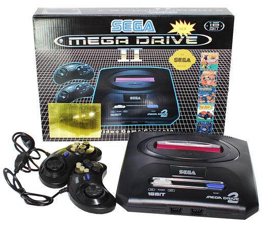 

Игровая приставка Sega Mega Drive 2 NEW 16-bit + встроенные игры