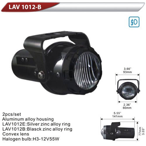 

Фары дополнительные DLAA 1012 B-W/H3-12V-55W/D=60mm/под ксенон (LAV 1012 B-W)