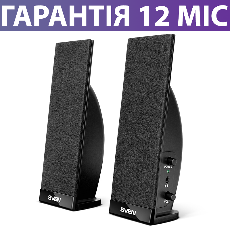 

Колонки Sven 230, маленькие колоночки для компьютера (ПК) и ноутбука